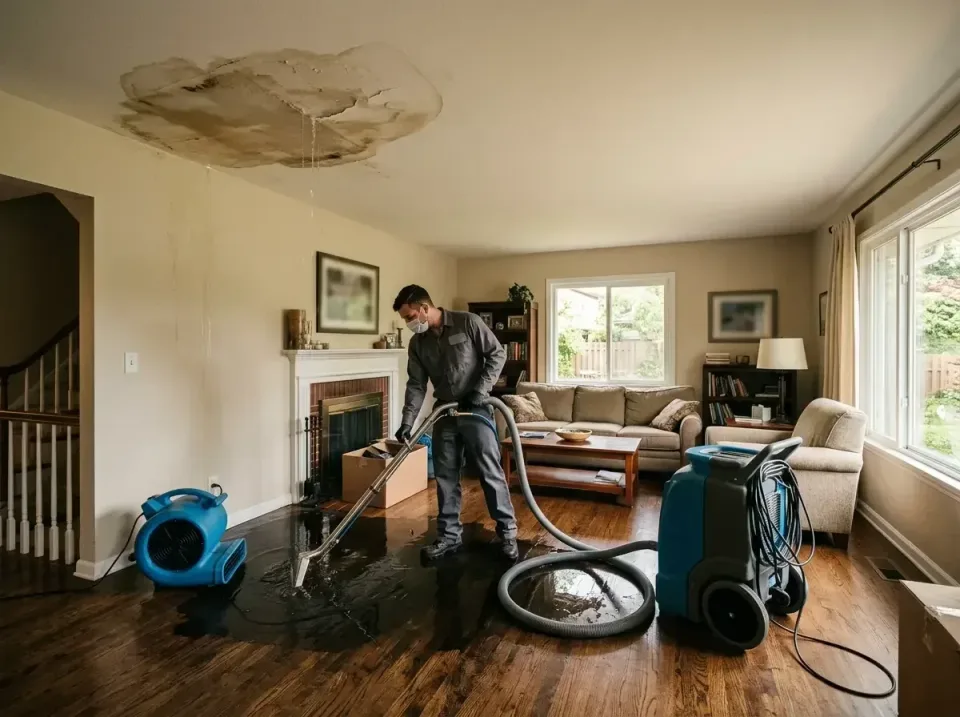 attic-pipe-burst-ceiling-drip-008 — frequently asked questions, Water Damage Restoration & Carpet Care in Algood, TN